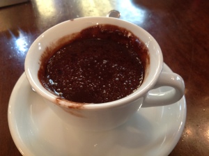 Wonderfully dense Italian Hot Chocolate